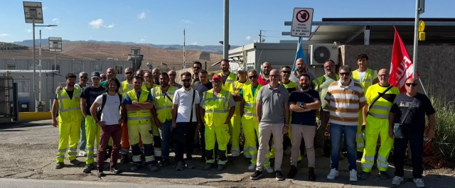 Raddoppio ferroviario Dittaino-Enna Nuova, sciopero degli operai | FENEALUIL | Federazione Nazionale Lavoratori Edili Affini e del Legno